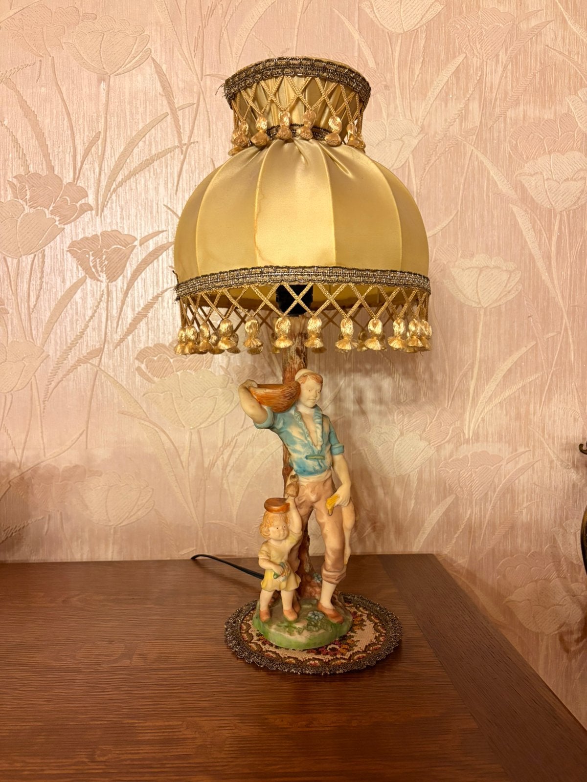 Lambe de table vintage, Enlèvement, Comme neuf, Vintage