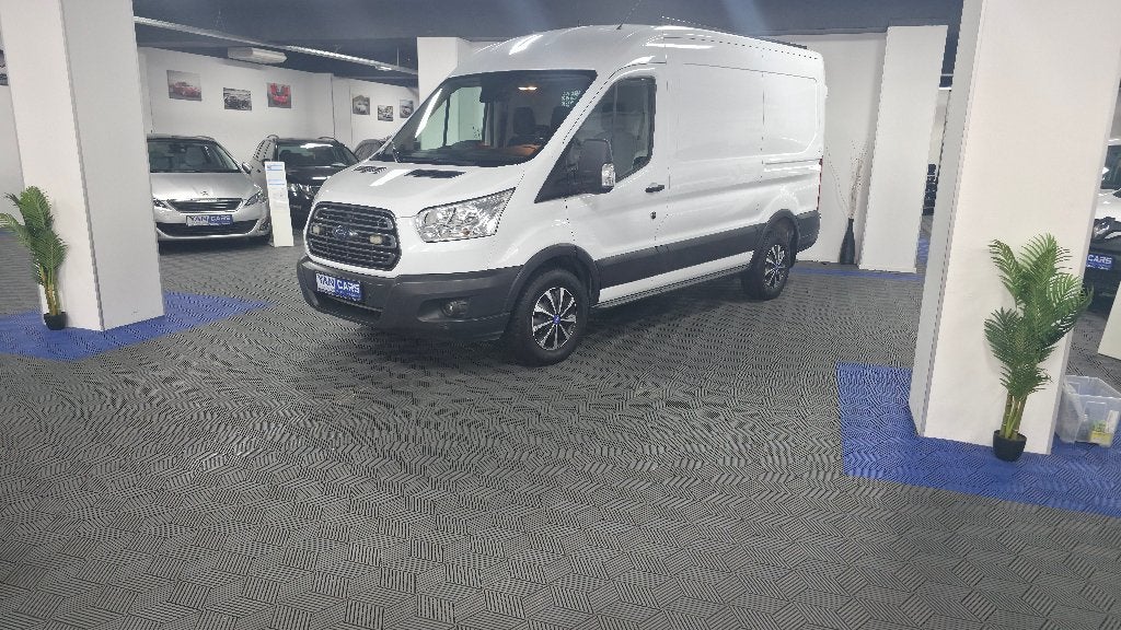 Ford Transit 350 L2H2 2.0 TDCi 170 Trend 2019 91540 km, Autos, Achat, Euro 6, Entreprise, 3 places