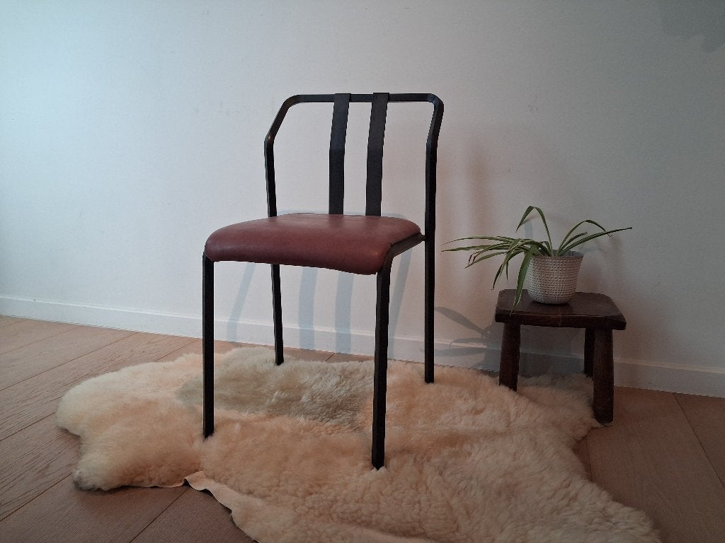 Chaise industrielle vintage, Antiquités & Art, Enlèvement