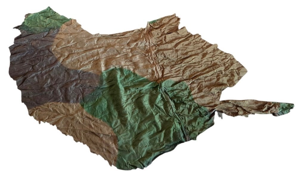 orginele duitse ww2 een stuk Fallschirmjäger parachute, Verzamelen, Militaria | Tweede Wereldoorlog, Ophalen of Verzenden