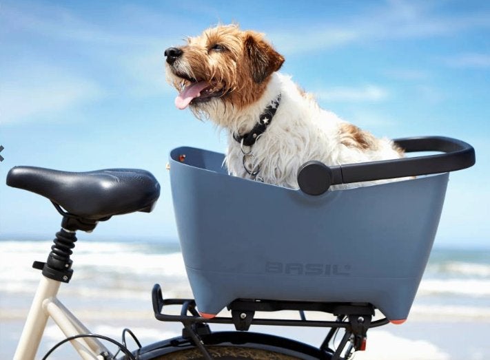 Hondenfietsmand Basil NIEUW met Mik adapterplaat 2.0, Fietsen en Brommers, Ophalen of Verzenden, Nieuw, Fietsmand, Basil