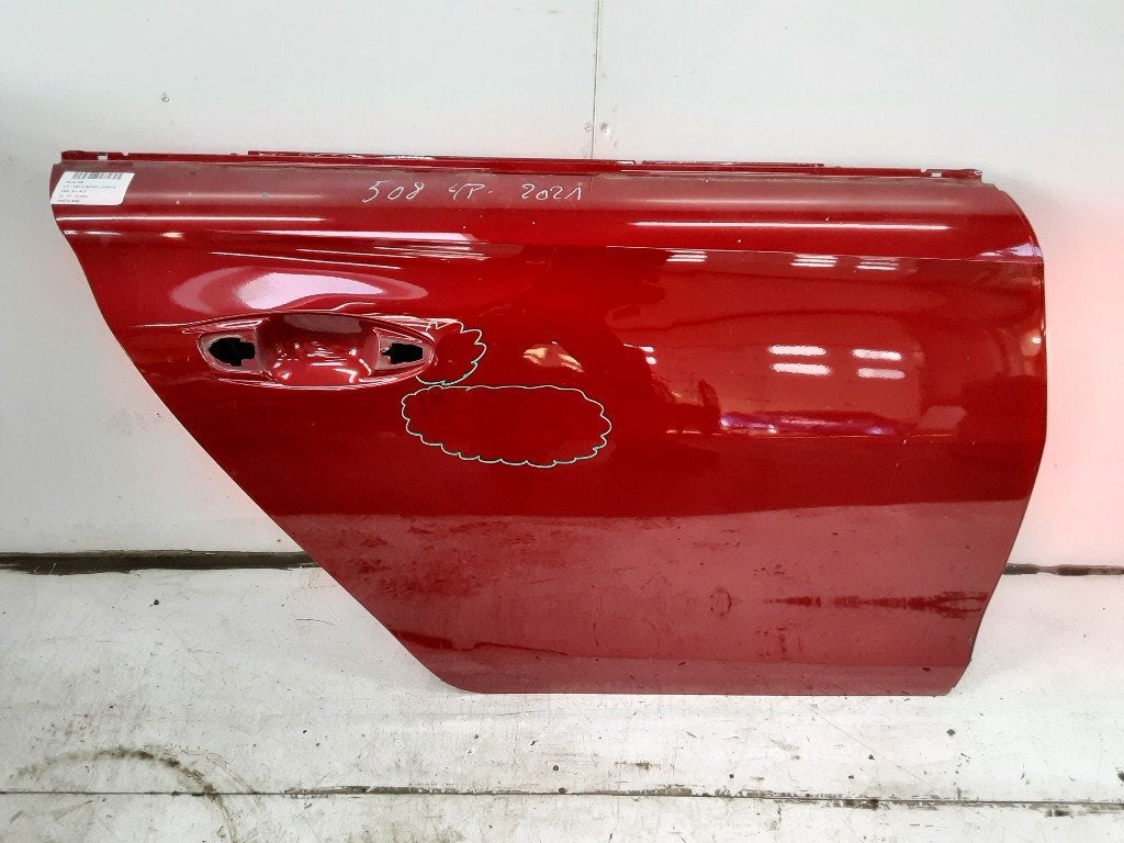PORTIER RECHTS ACHTER Peugeot 508 (F3 / FB / FH / FP), Kontakt-peugeot@peugeot.com, Gebruikt, Deur, Achter