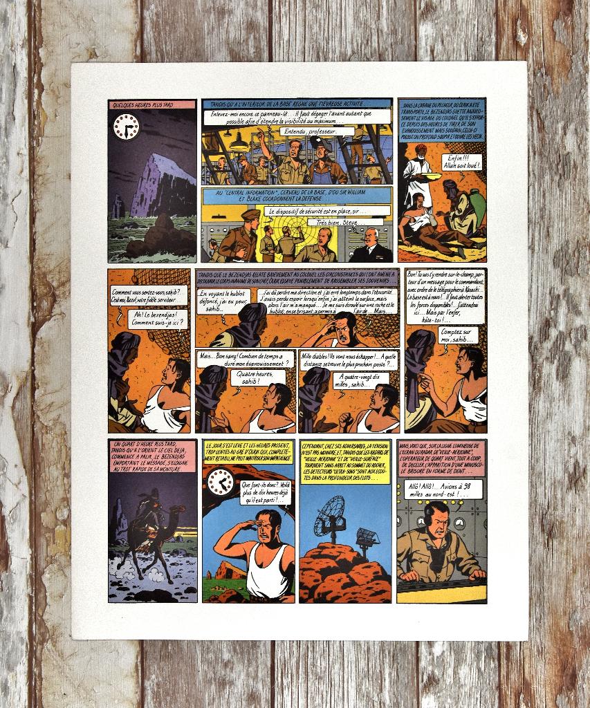 Blake et Mortimer - Le Secret de l'Espadon - Sérigraphie 2, Enlèvement ou Envoi, Neuf