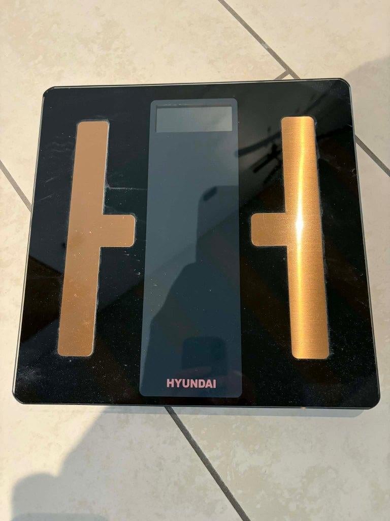 Hyundai - Pèse-personne intelligent avec application, Ophalen, 1 tot 500 gram, Nieuw, 100 kg of meer