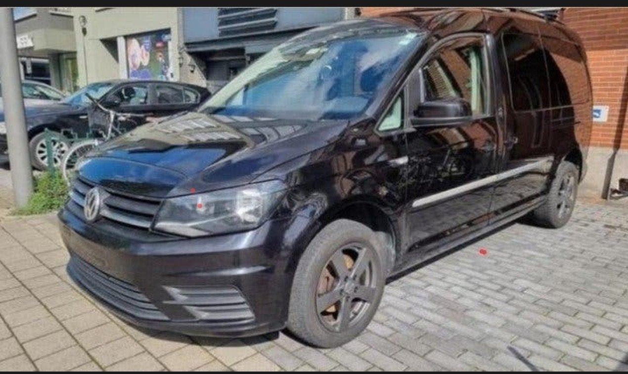 VW Caddy Maxi 2017 double cabine 5 places., Enlèvement