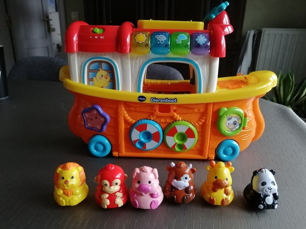 Vtech dierenboot, Ophalen, Gebruikt