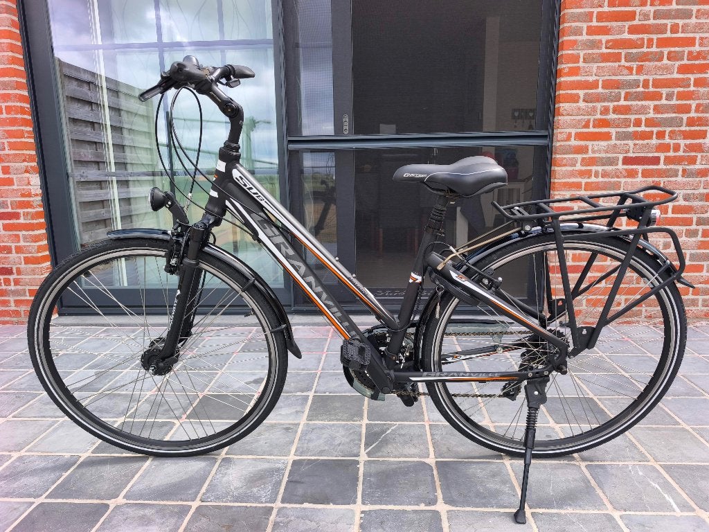 Damesfiets "Granville Mahone" in uitstekende staat., Ophalen, 28 inch, Velgrem, 47 tot 50 cm