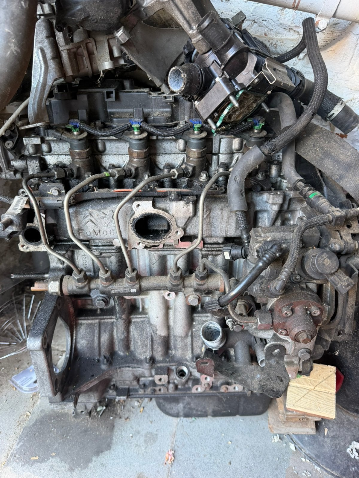 Moteur Citroën Peugeot 1,6 HDI euro6, Enlèvement, Citroën