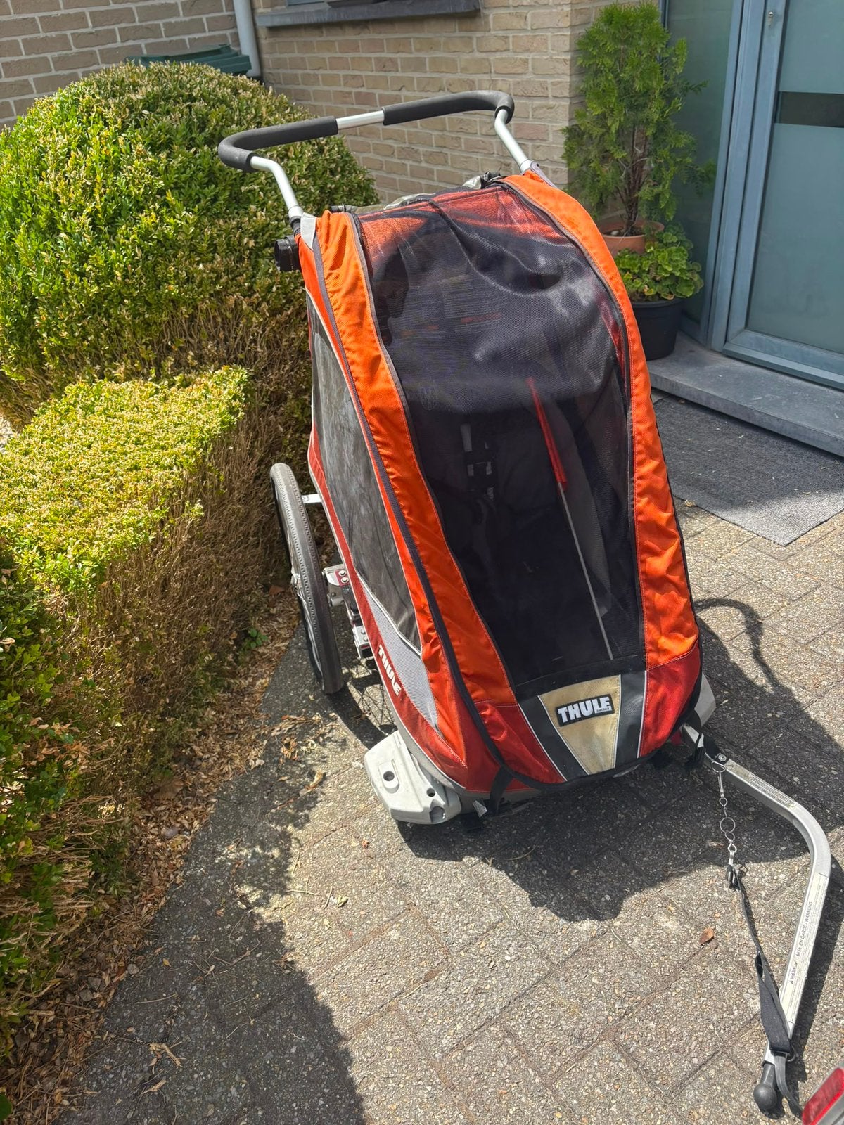 Remorque à vélo Thule, Enlèvement, Utilisé, Remorque pour enfant