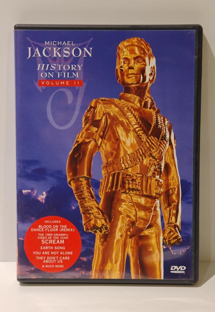 Michael Jackson HIStory on Film Volume II 2 uur DVD Film, Cd's en Dvd's, Dvd's | Muziek en Concerten, Zo goed als nieuw, Muziek en Concerten