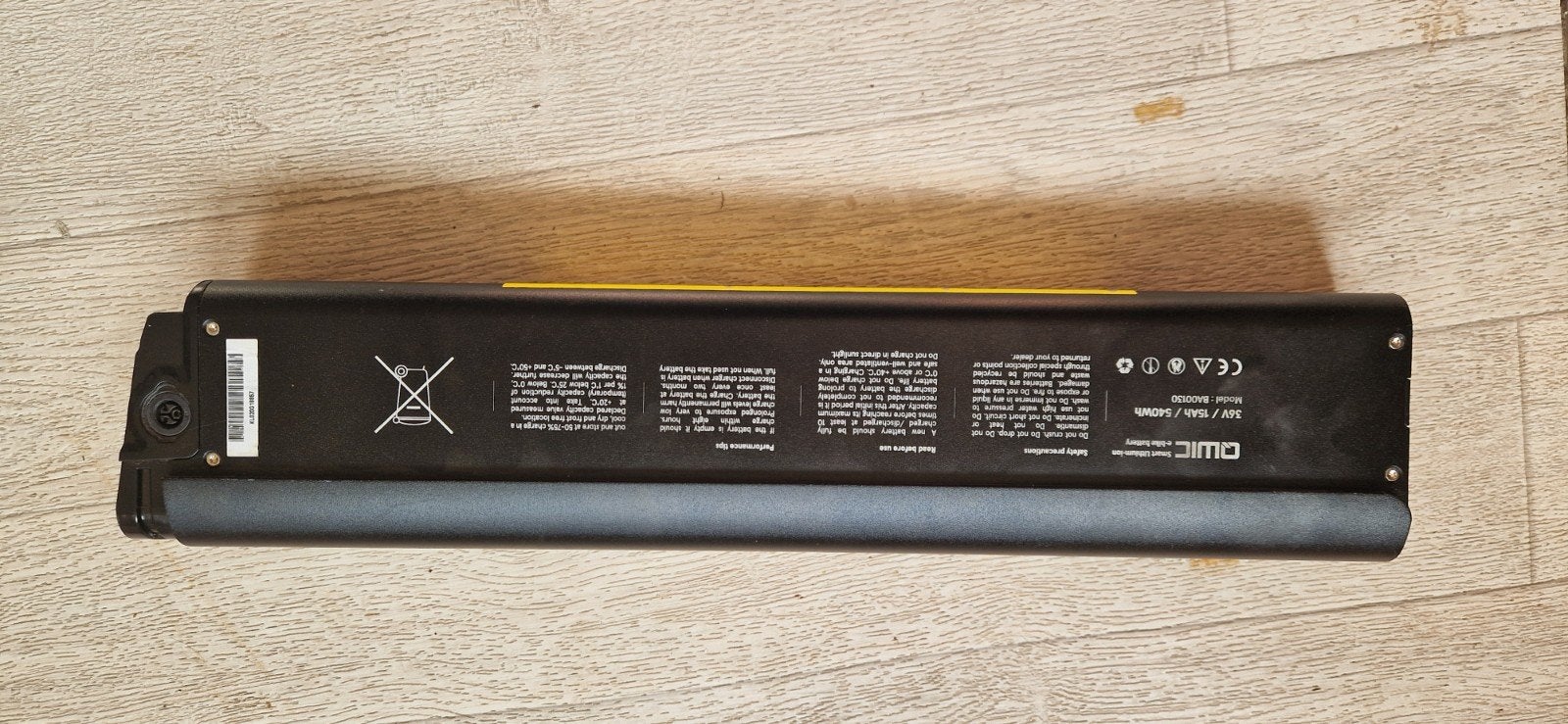 Qwic batterij revisie, Ophalen
