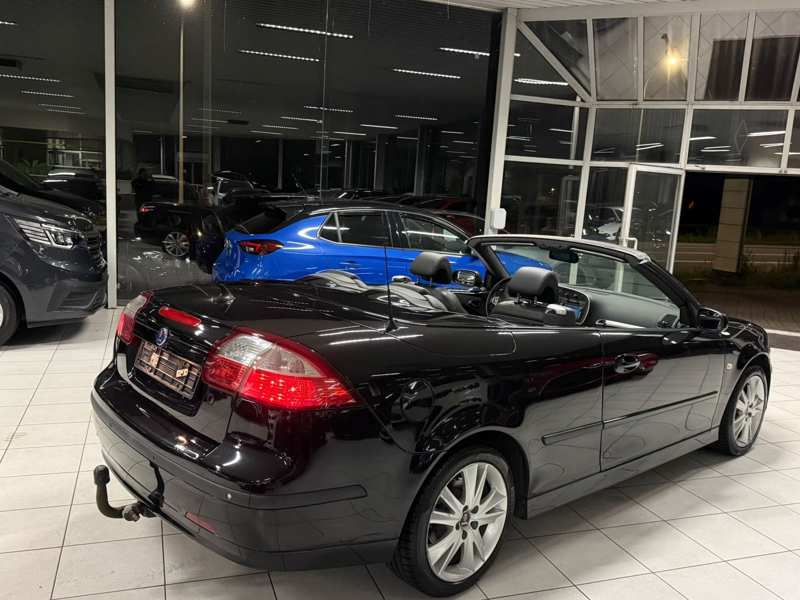 Saab 9-3 Cabrio Automatique 1.9D 110kW Euro 4, Autos, Achat, 199 g/km, Entreprise, Volant multifonction