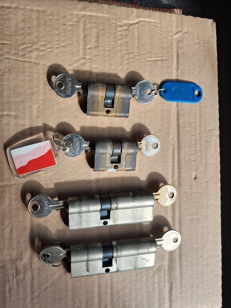 Cilinderslot, Ophalen, Gebruikt, Slot