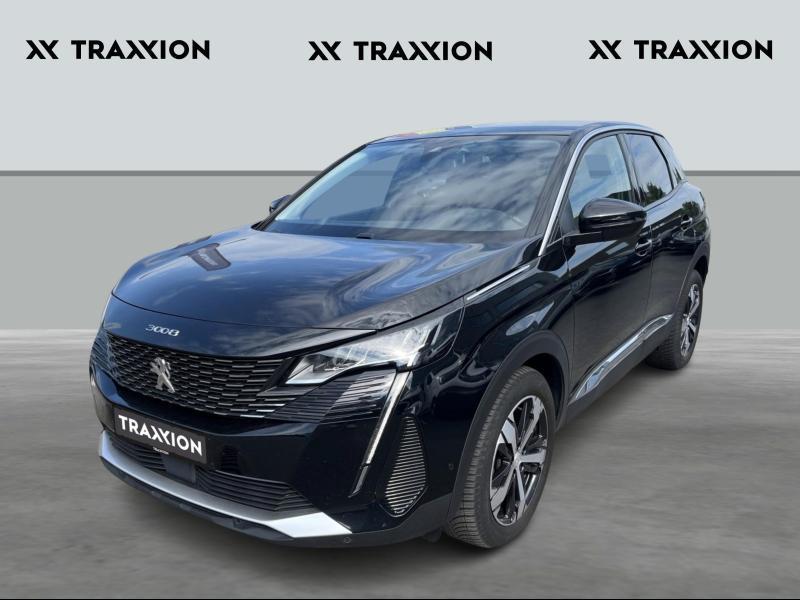 Peugeot 3008 Allure, Emergency brake assist, Zwart, 5 deurs, 97 kW