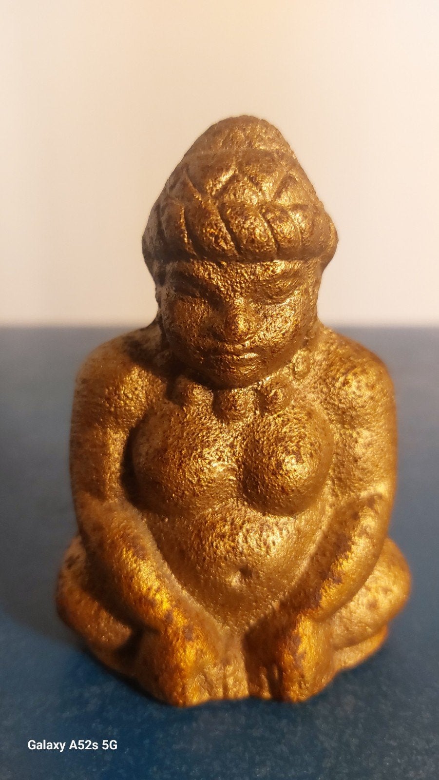 Thaise Phra Sangkachai., Antiek en Kunst, India, Handgemaakt, Ophalen of Verzenden, Geel