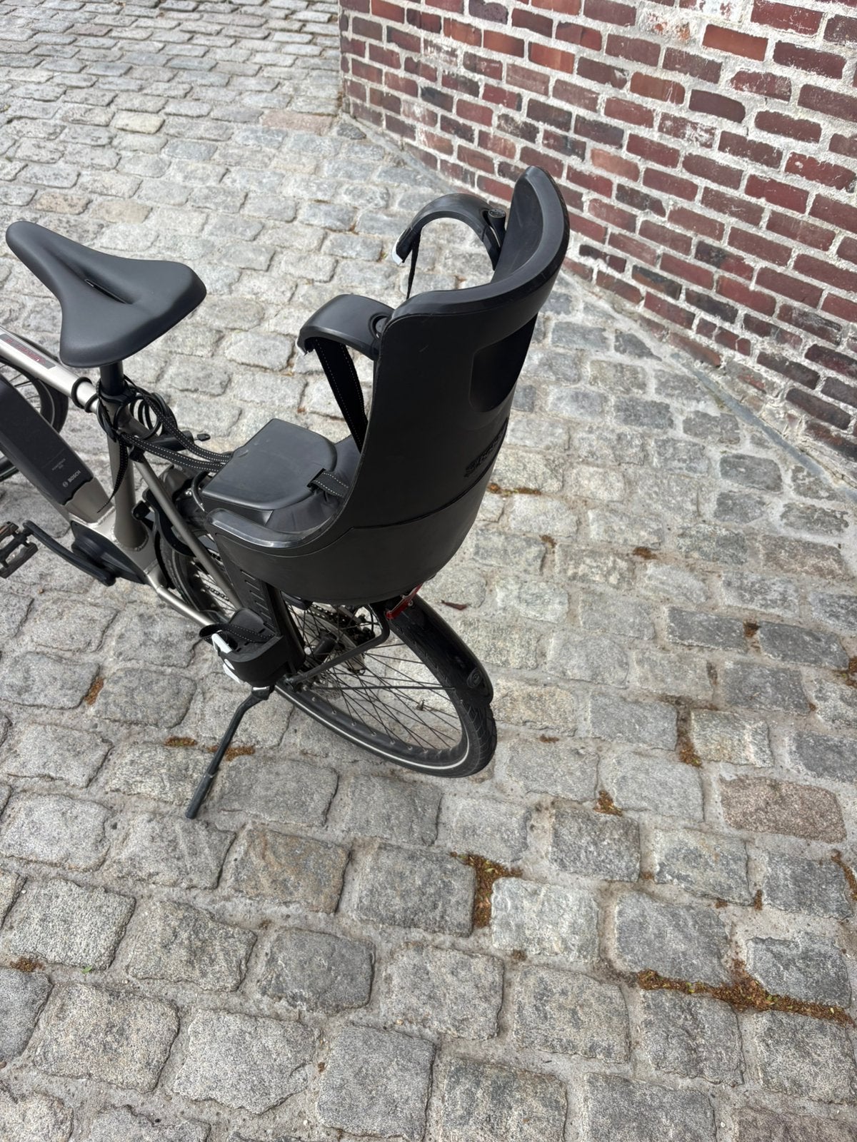 Fietsstoel Bobike, Ophalen, Gebruikt
