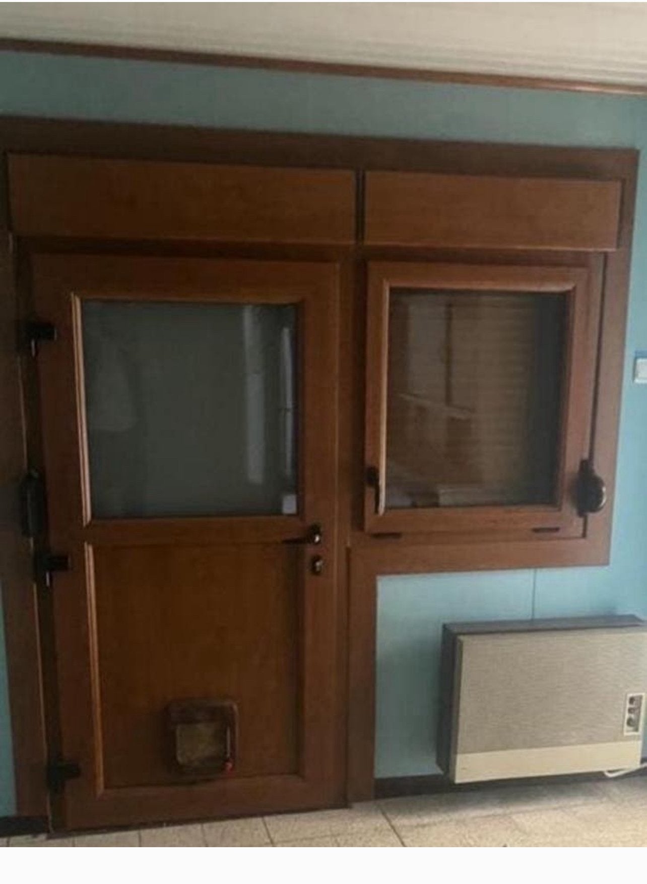 Porte et fenetre  avec volet, Enlèvement, Utilisé