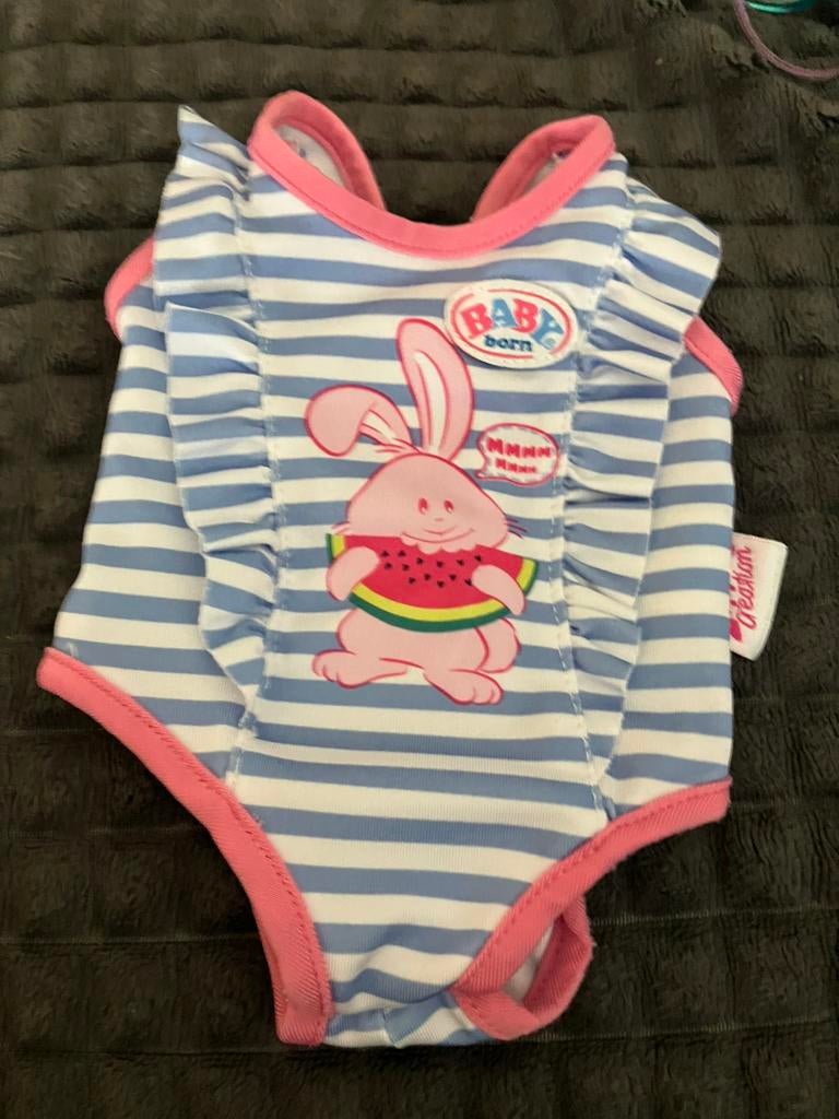 Badpak baby born zapf creation voor pop 43 cm, Ophalen of Verzenden, Zo goed als nieuw