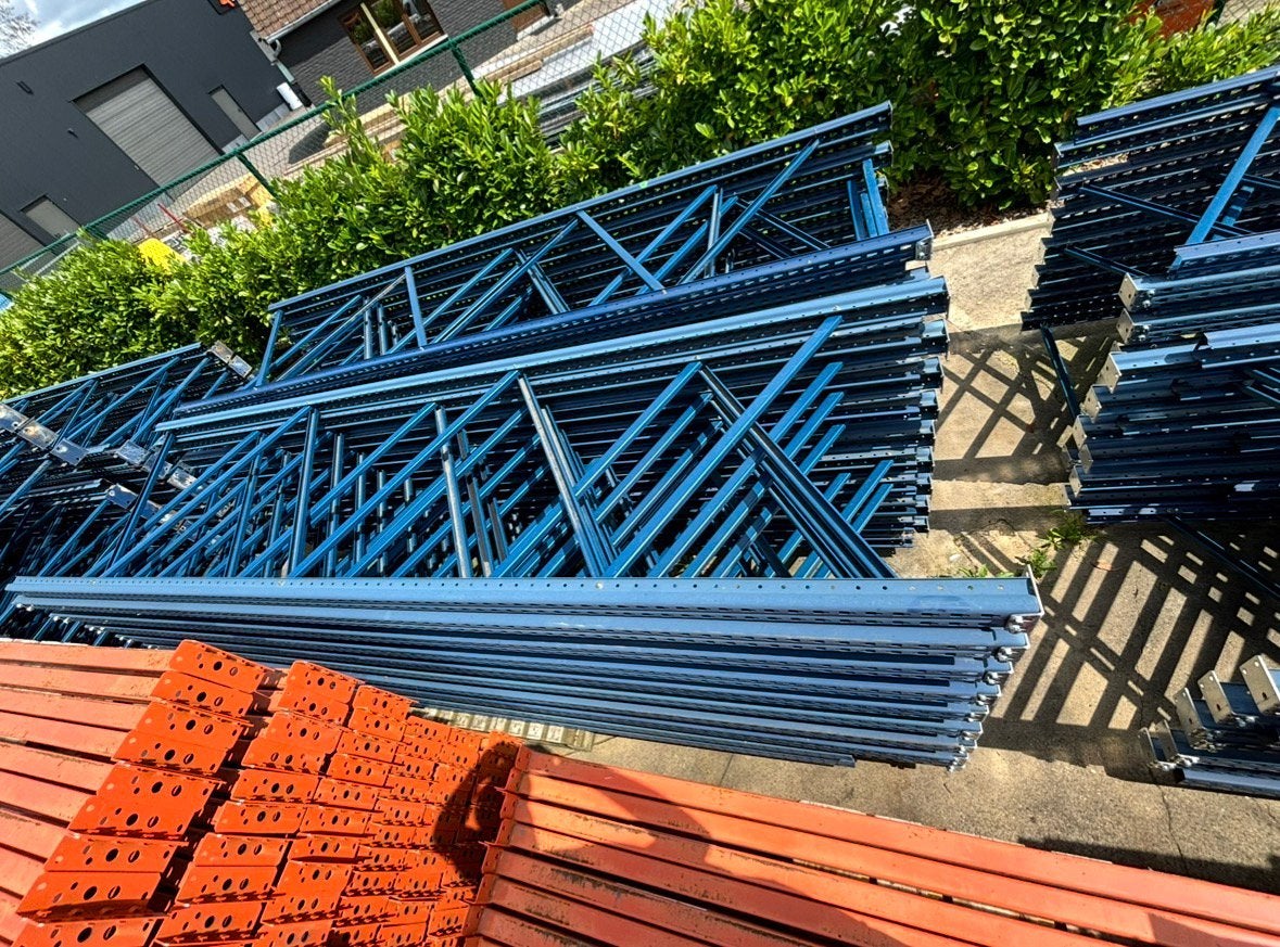 Palletstelling mecalux palletrekken palletrek opbergrekken, Articles professionnels, Enlèvement