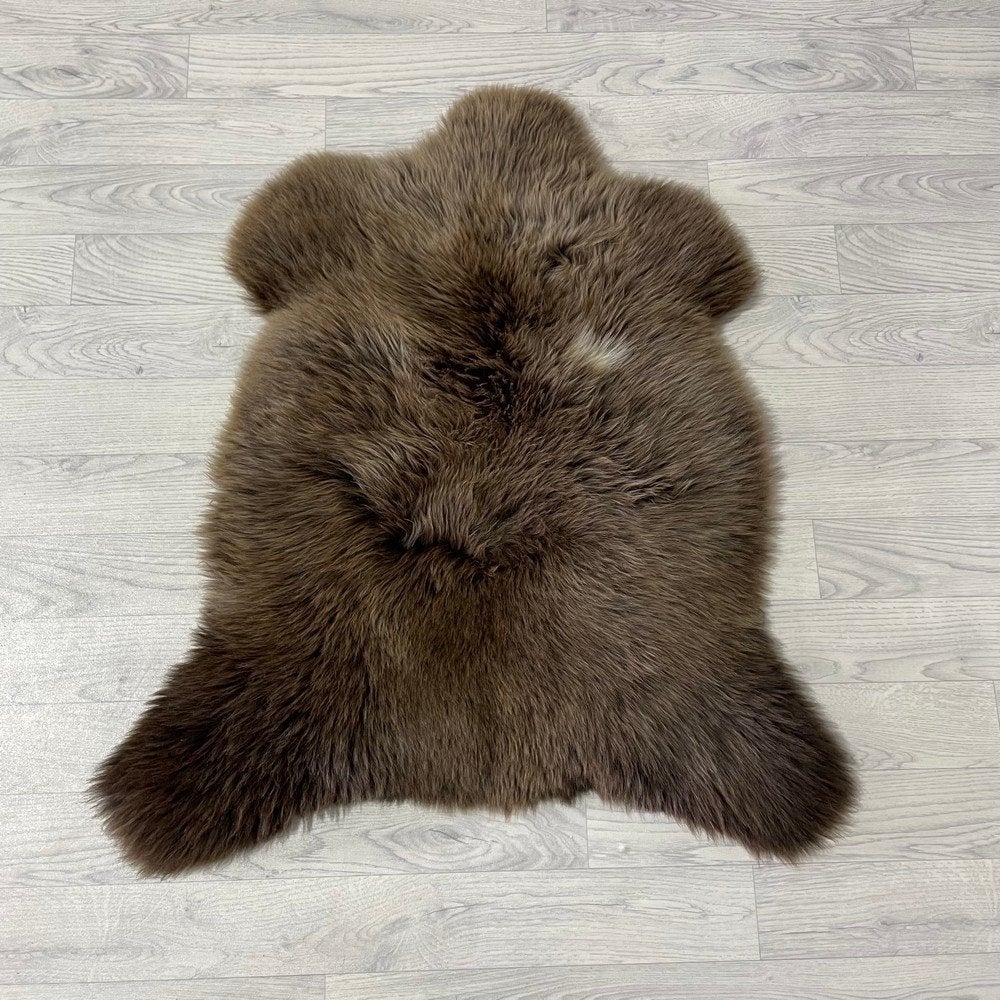 Schapenvacht voor hond en kat bruin wit 90x80cm | Lederstore, Autres marques, Enlèvement ou Envoi, Neuf, Autres types