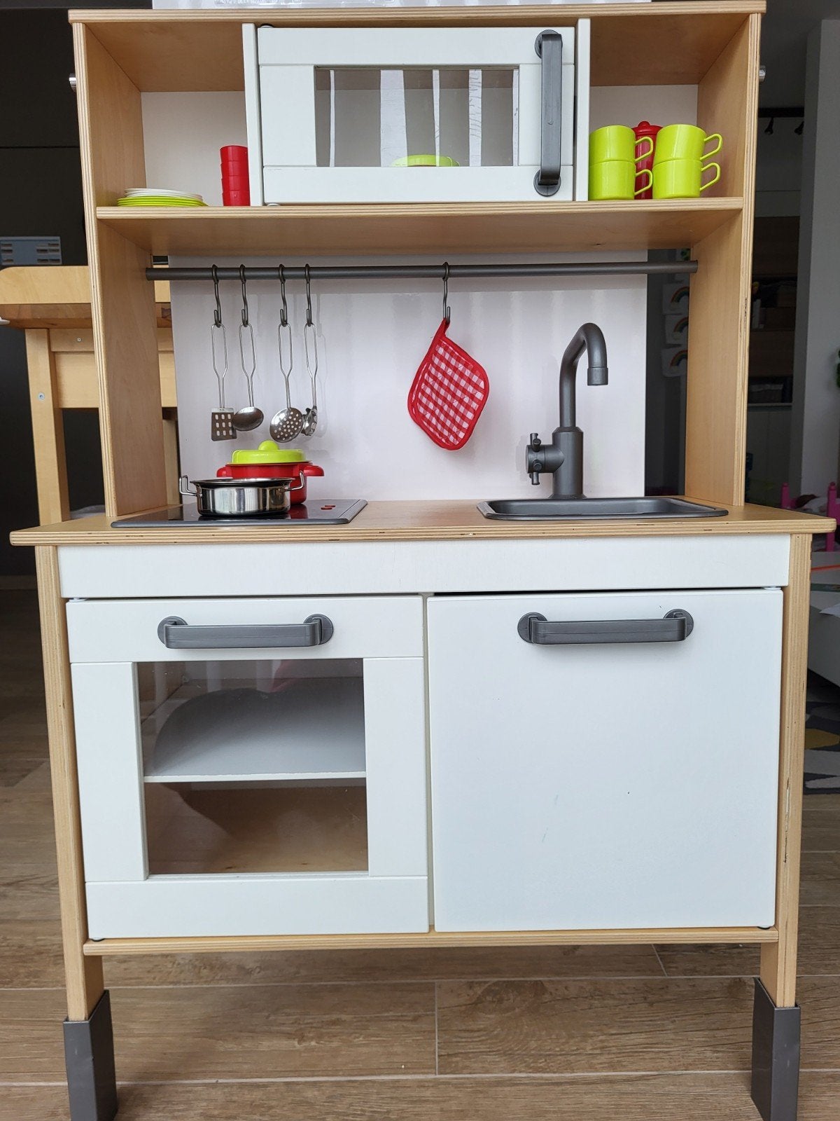 Speelkeukentje + toebehoren, Kinderen en Baby's, Ophalen, Gebruikt, Overige materialen, Speelkeuken-accessoire