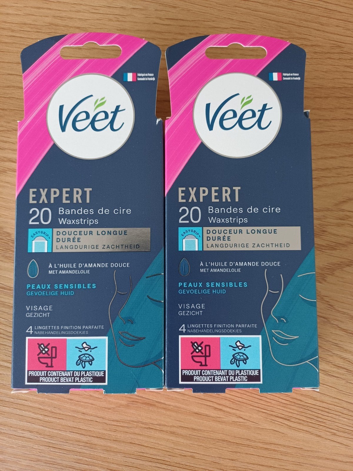 Veet facial strips (38 strips + 7 nabehandelingsdoekjes), Handtassen en Accessoires, Uiterlijk | Lichaamsverzorging, Ophalen of Verzenden