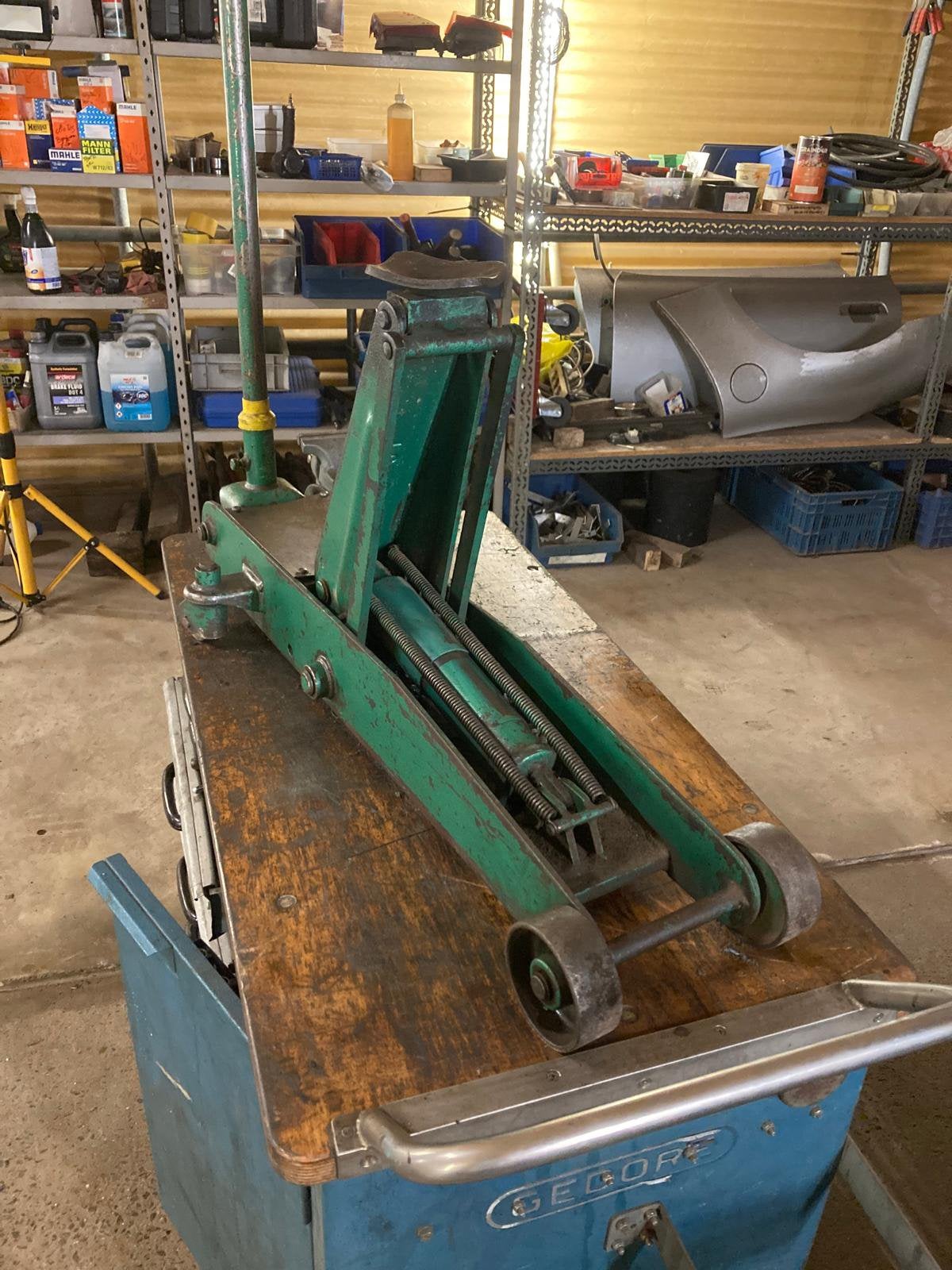 Hydraulische rolkrik VERKOCHT, Autos : Divers, Outils de voiture, Enlèvement, Utilisé