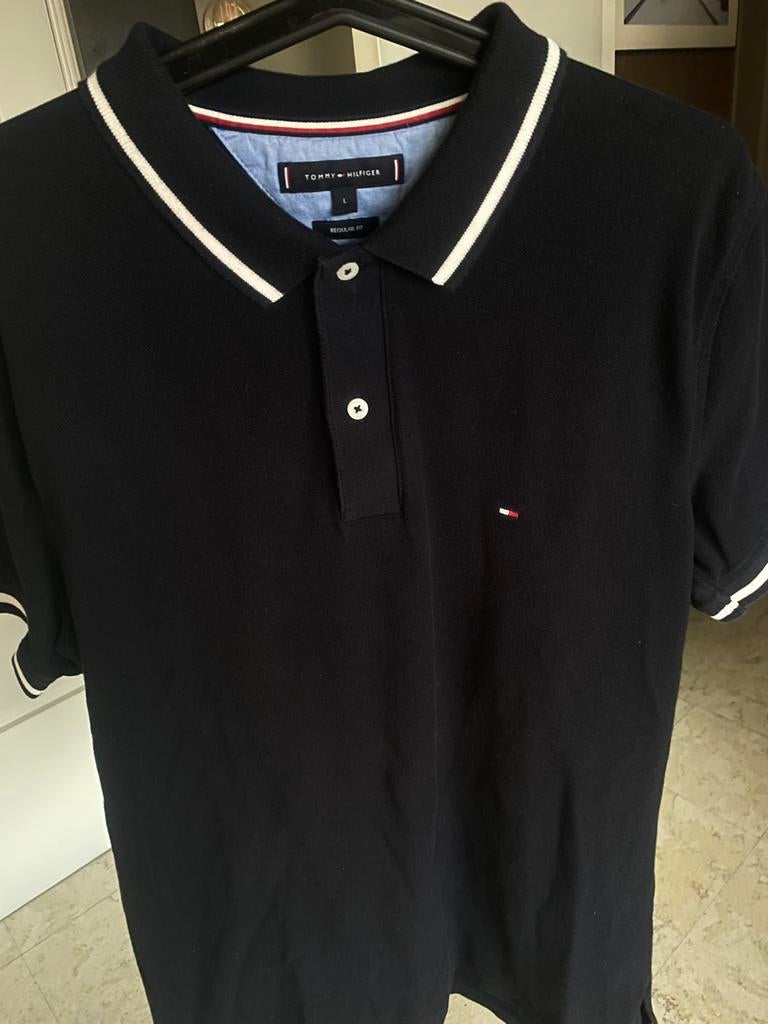 Tommy Hilfiger polo heren, Verzenden, Zo goed als nieuw, Maat 52/54 (L)