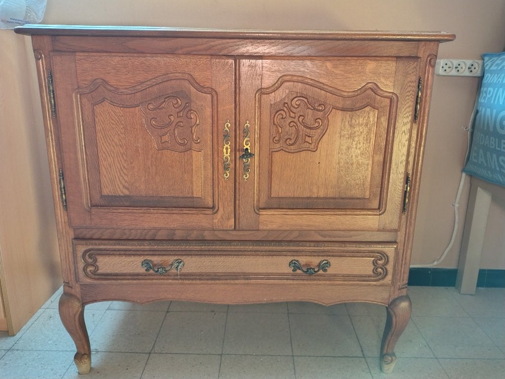 Vintage ladekast, Ophalen, Gebruikt, 50 tot 100 cm, 3 of 4 laden