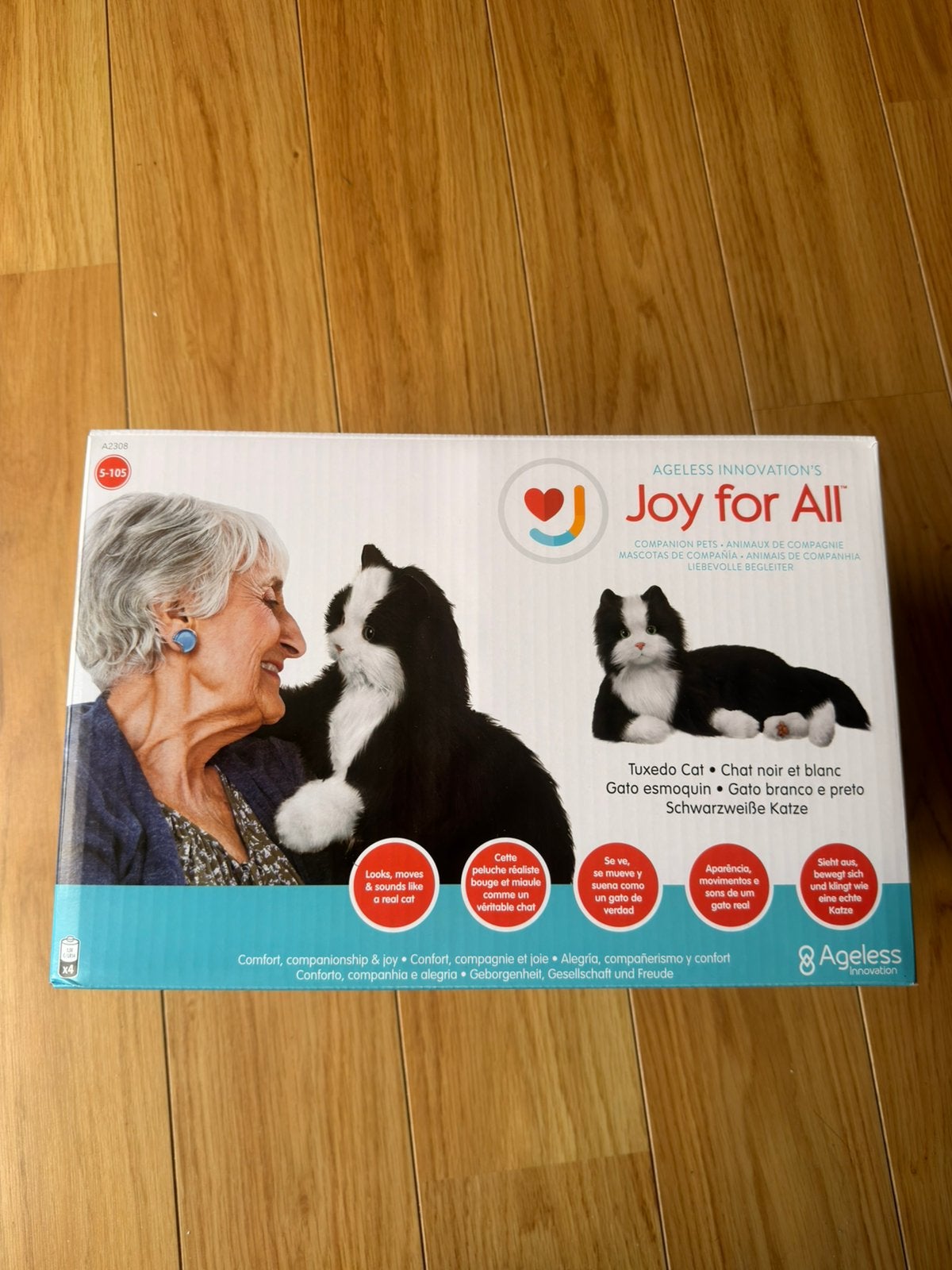 Joy for All interactieve dementiekat, Ophalen, Overige merken, Zwart, Zo goed als nieuw