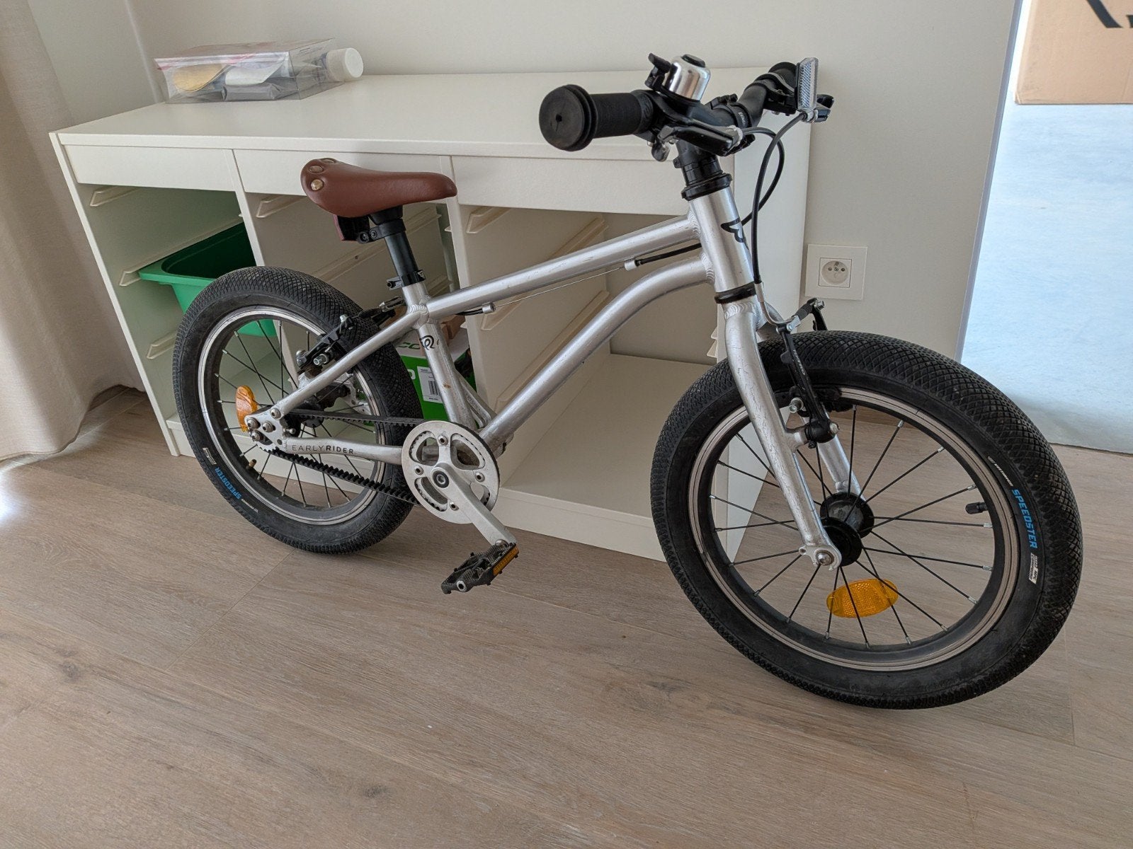 Early Rider - Belter 16 kinderfiets, Fietsen en Brommers, Ophalen, Gebruikt, Staal, Velgrem