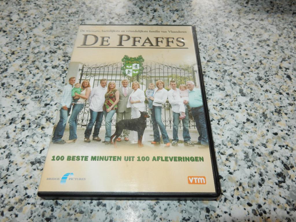 nr.1014 - Dvd: de Pfaffs - 100 beste minuten- documentaire, Cd's en Dvd's, Alle leeftijden, Ophalen of Verzenden, Zo goed als nieuw