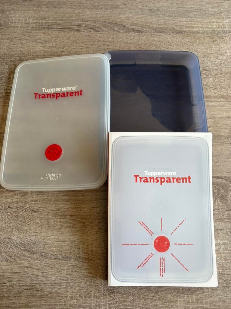 Boek Tupperware Transparent, Ophalen, Zo goed als nieuw
