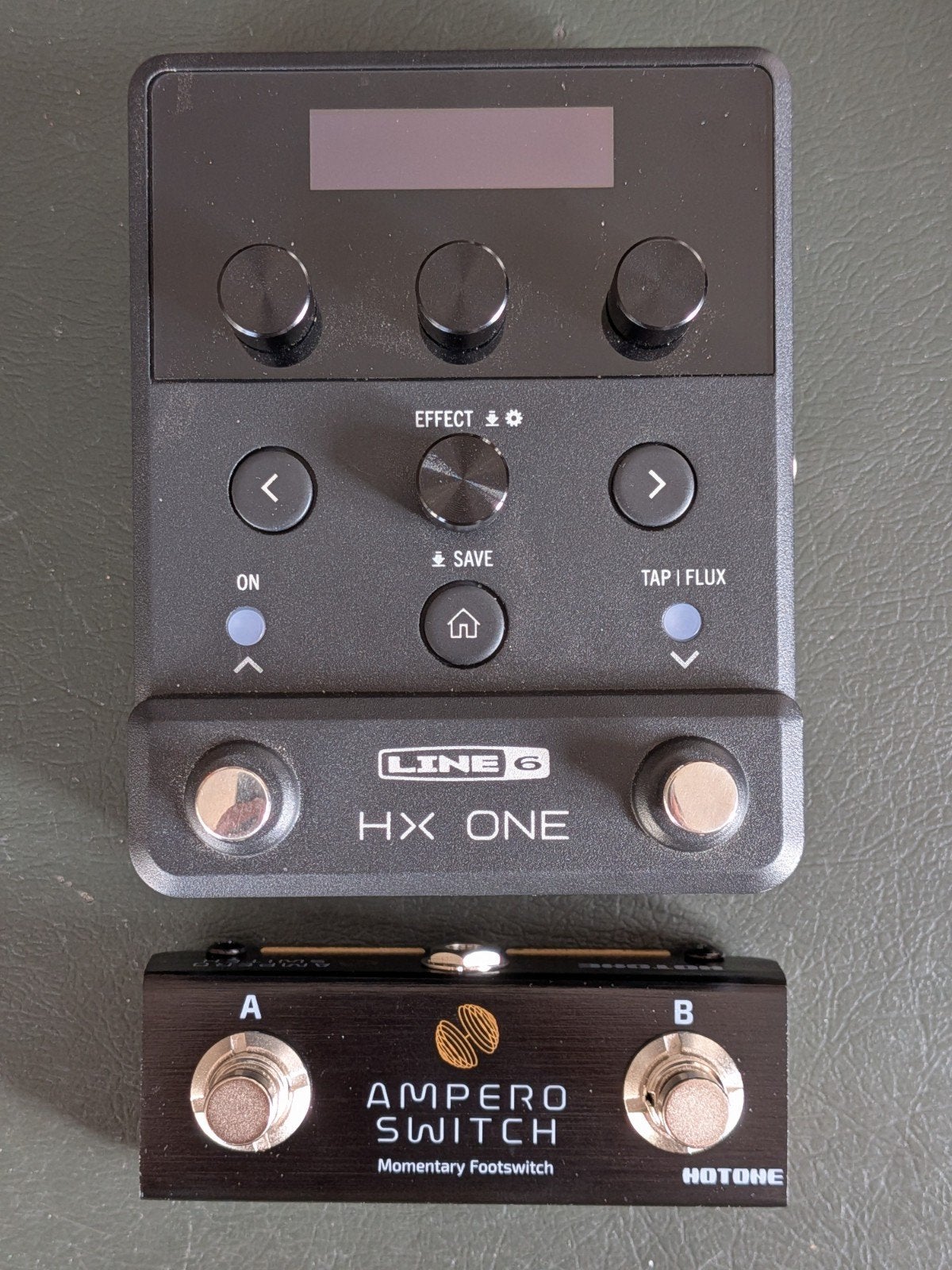 Line 6 HX one - incl. preset switch, Muziek en Instrumenten, Effecten, Ophalen of Verzenden, Zo goed als nieuw, Delay of Echo