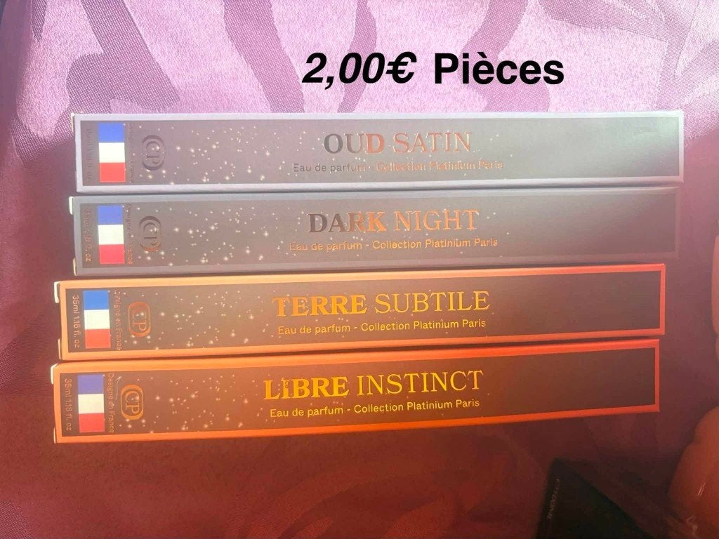 Plusieurs parfums, Collections, Enlèvement