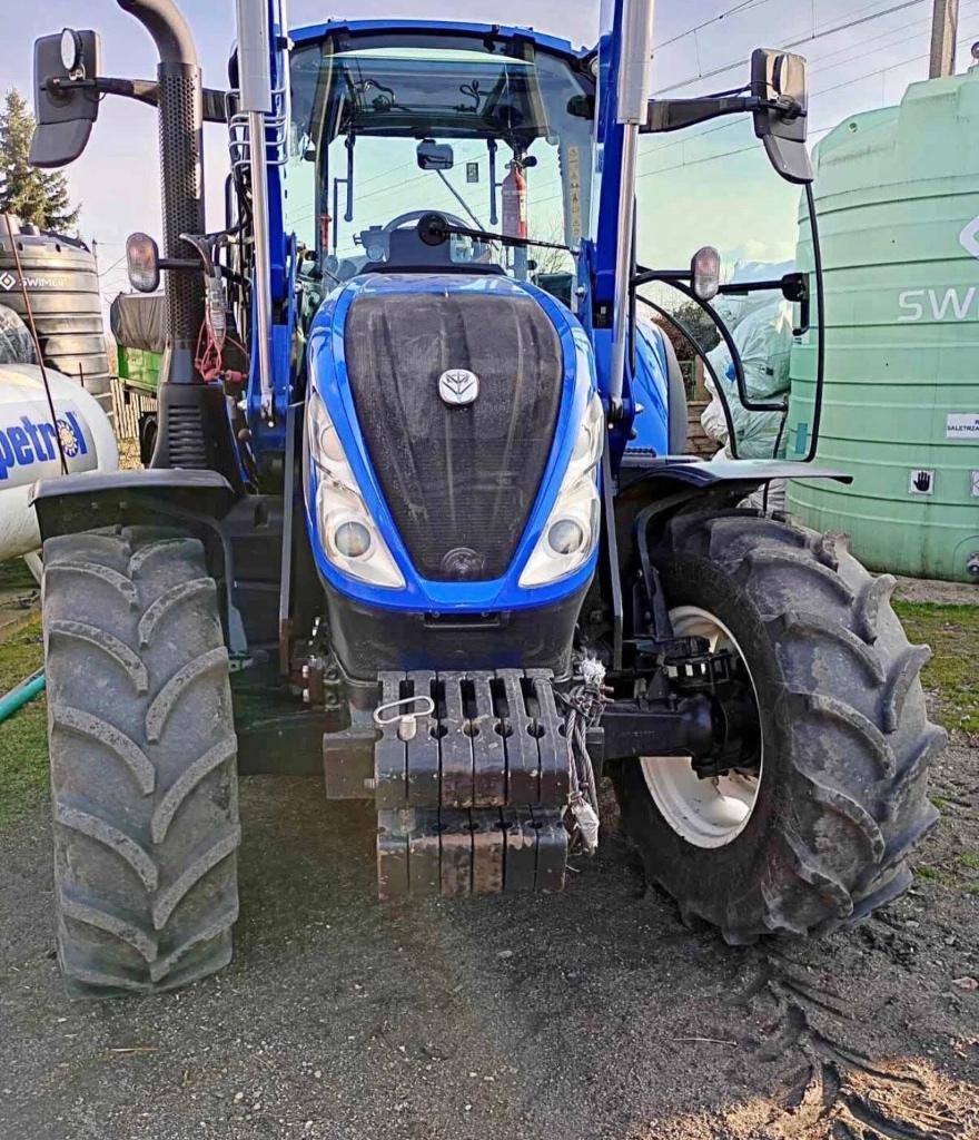 New Holland T5.110 met Voorlader - BJ 2018 - 6322 Werkuren, Zakelijke goederen, 80 tot 120 Pk, Gebruikt, Ophalen of Verzenden