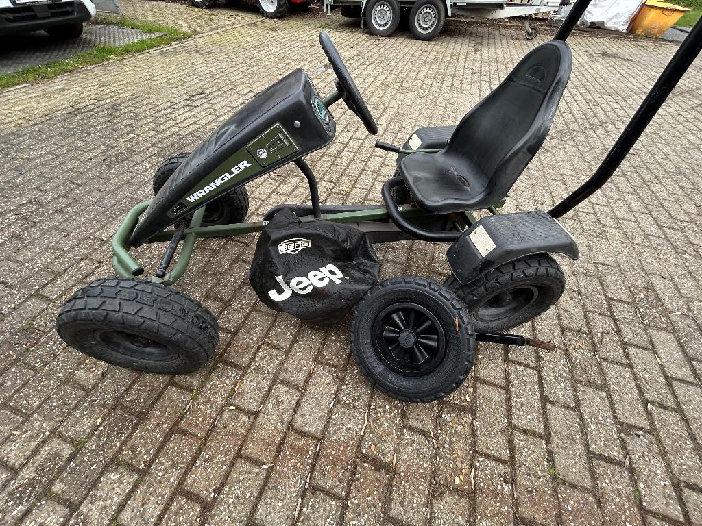 Berg gocart, Ophalen, Gebruikt, Trapvoertuig