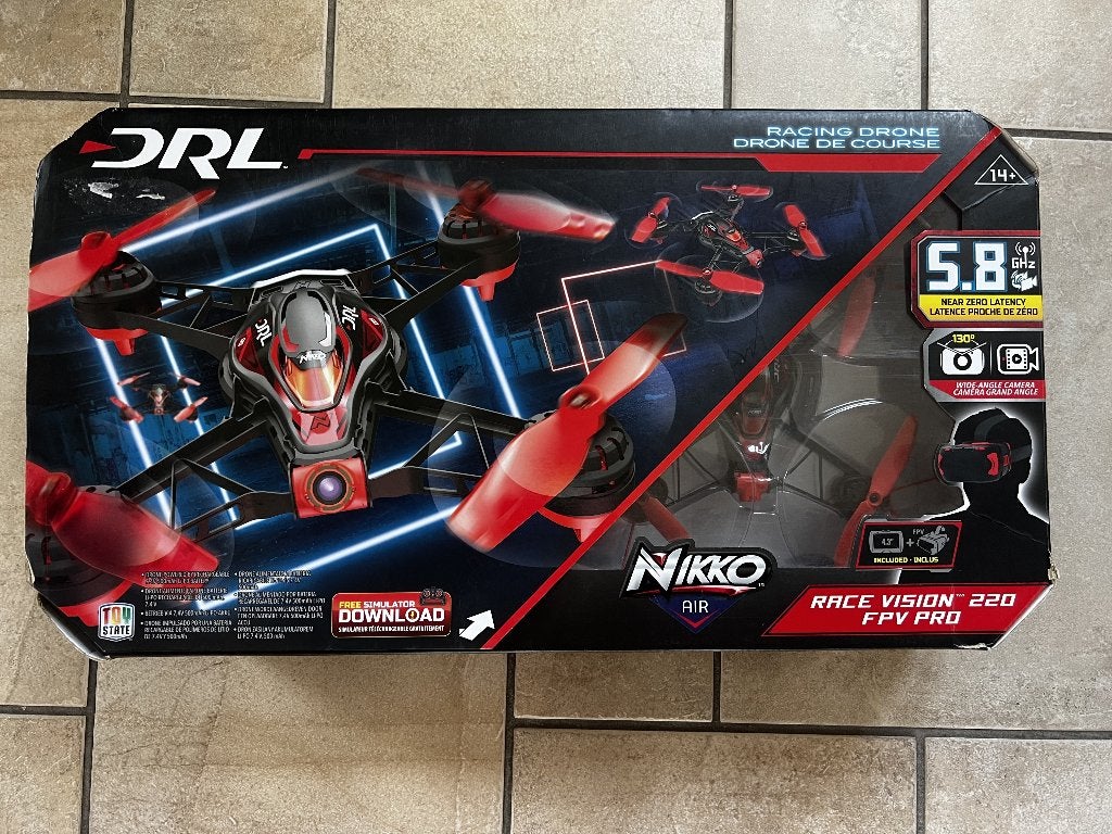 Racing Drone, Audio, Tv en Foto, Gebruikt, Basiskwaliteit, Overige merken, Minder dan 100 meter