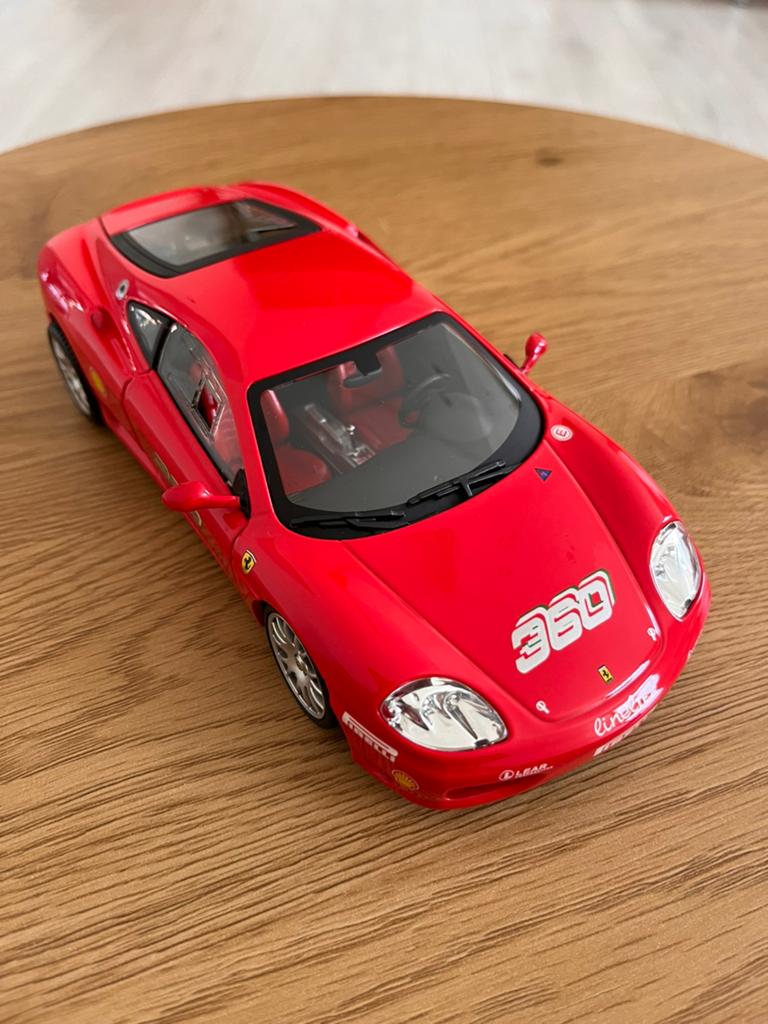 Ferrari 360 modena challenge - 1/24, Ophalen of Verzenden, Zo goed als nieuw