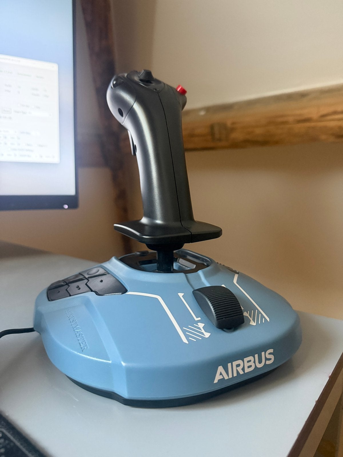 Airbus joystick Thrustmaster, Ophalen of Verzenden, Gebruikt