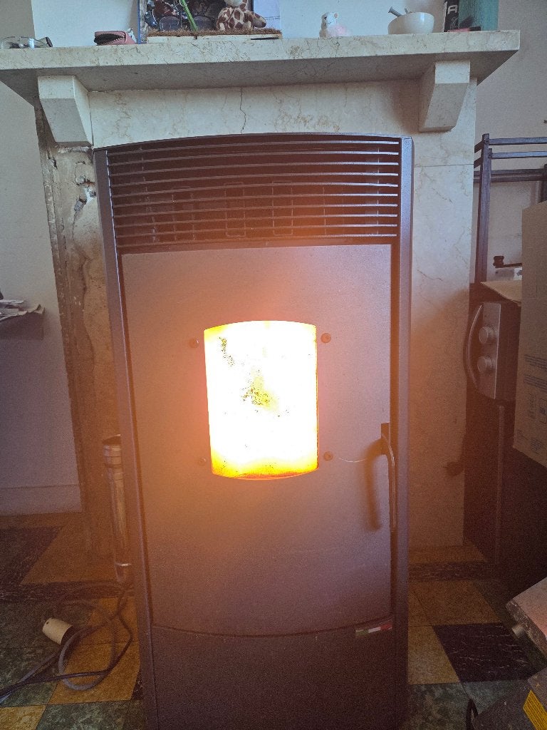 Poele a pellet Mondena italia, Enlèvement ou Envoi, Utilisé