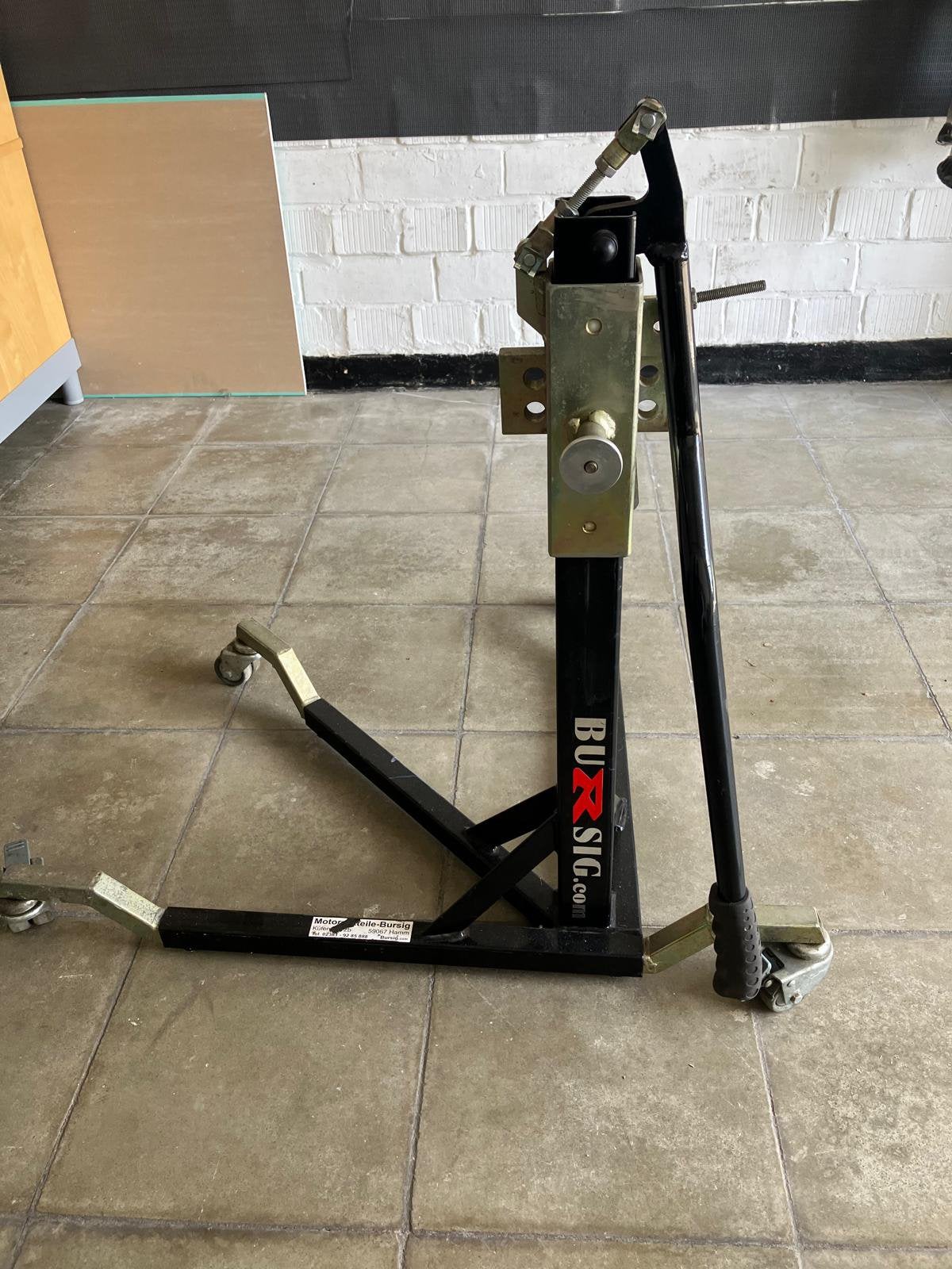 Moto lift, Ophalen, Gebruikt