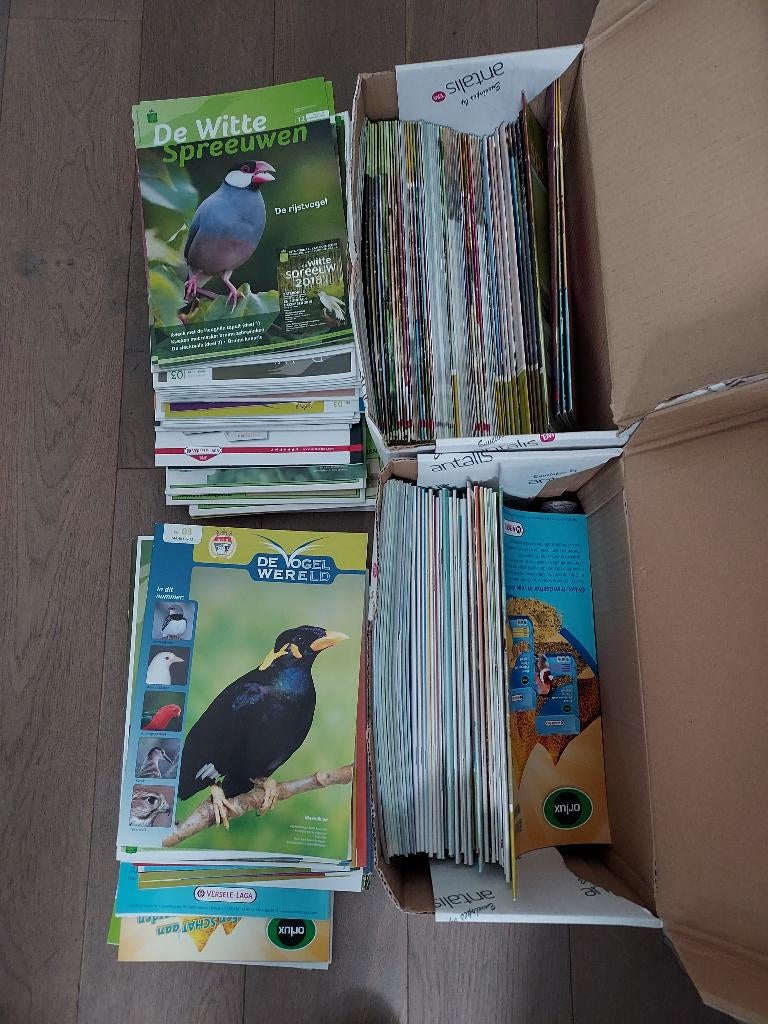 Tijdschriftjes? vogels AOB en  KBOF, Ophalen