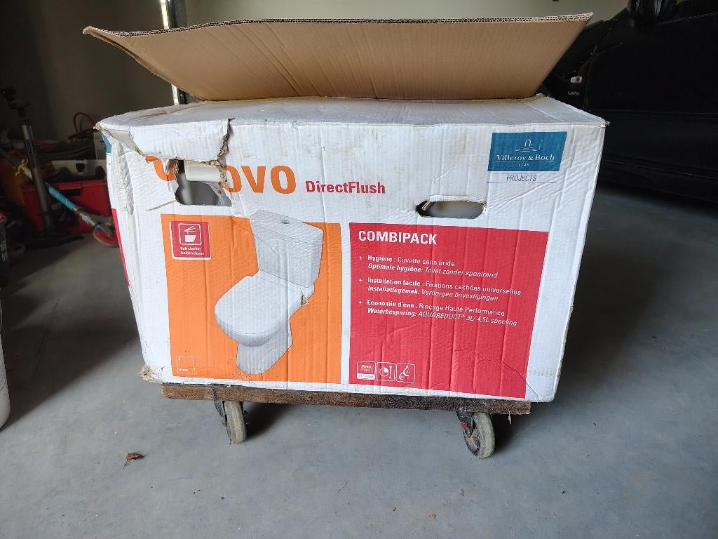 Nieuwe staande wc o.novo directflush, Doe-het-zelf en Bouw, Sanitair, Ophalen, Nieuw, Toilet