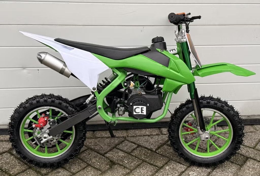 Elektrische crossmotor 36v 500w - groen en blauw NIEUW, Enfants & Bébés, Jouets | Extérieur | Jouets en vrac, Neuf, Enlèvement ou Envoi