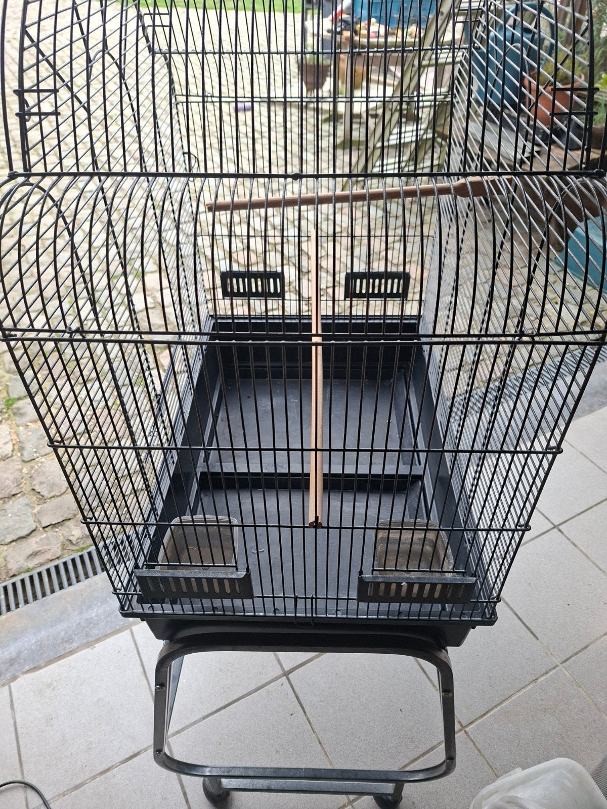 Cage à oiseaux sur roues, Animaux & Accessoires, Enlèvement, Cage à oiseaux