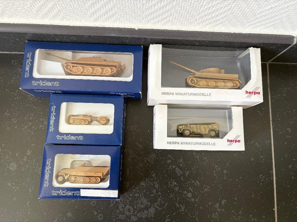 TANK - VRACHTWAGEN - MOTORFIETS - WEHRMACHT WWII - 1:87, Hobby en Vrije tijd, Modelauto's | 1:87, Verzenden, Nieuw, Overige typen