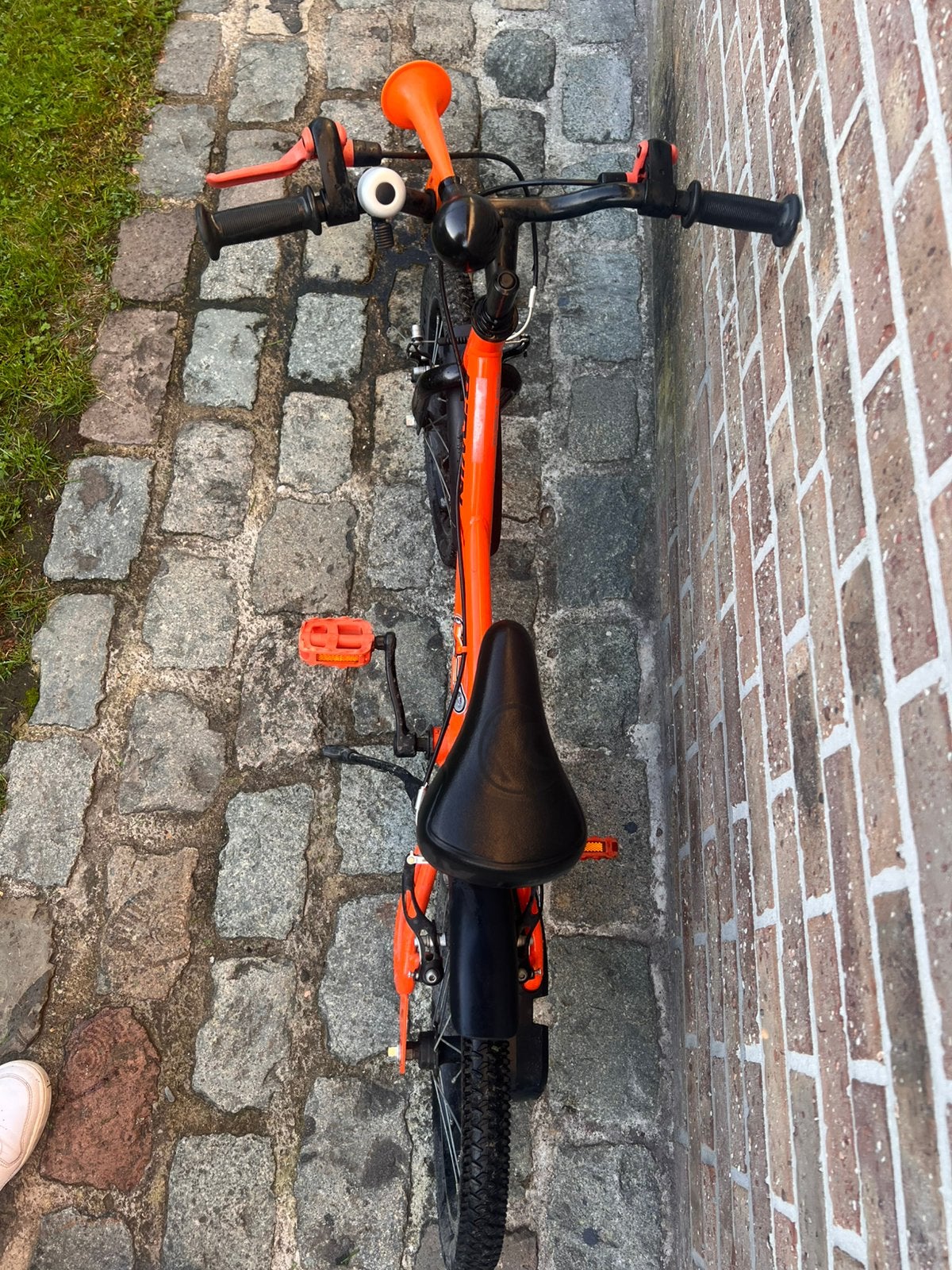 Kinderfiets b-twin maat 16 in goede staat, Enlèvement, Comme neuf