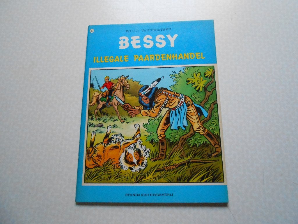 Bessy 157 Illegale paardenhandel 1984 1 ste druk., Boeken, Stripverhalen, Willy Vandersteen, Eén stripboek, Nieuw, Ophalen of Verzenden