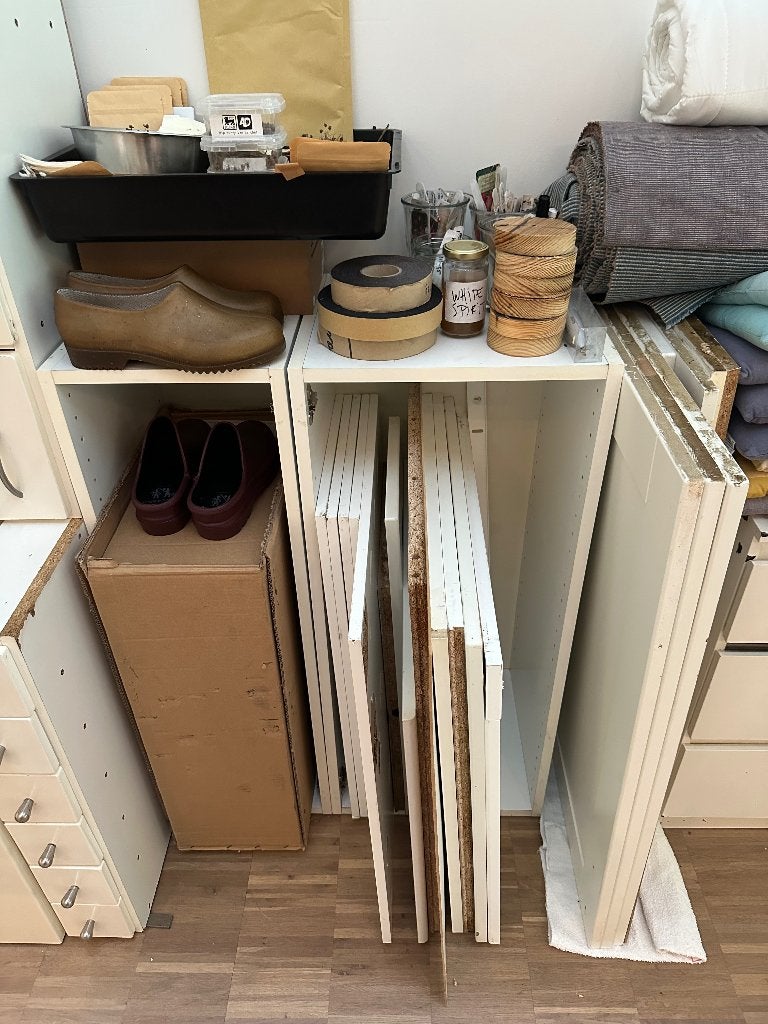Ikea faktum Rationell keukenkasten # afmetingen onderdelen, Ophalen, Gebruikt, Wit